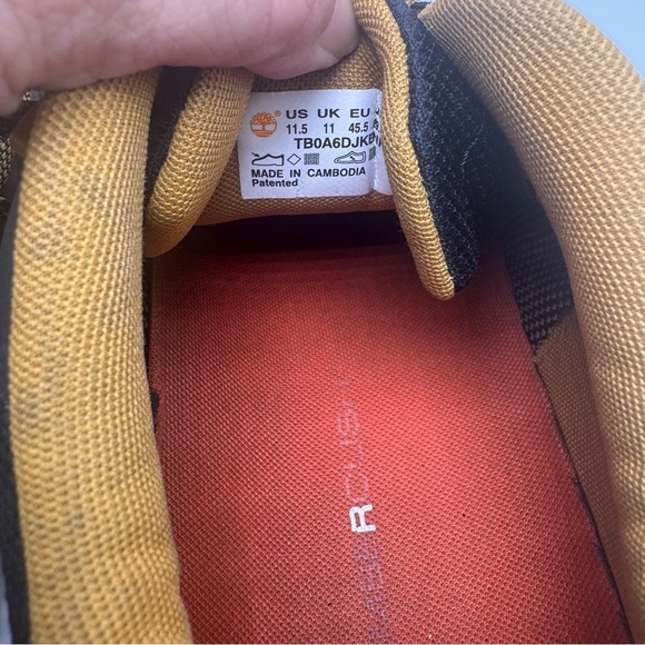 Timberland Motion Access Sneaker Mens 11.5 Brown Hiking Trail Shoe Gorpcore - Picture 7 of 9